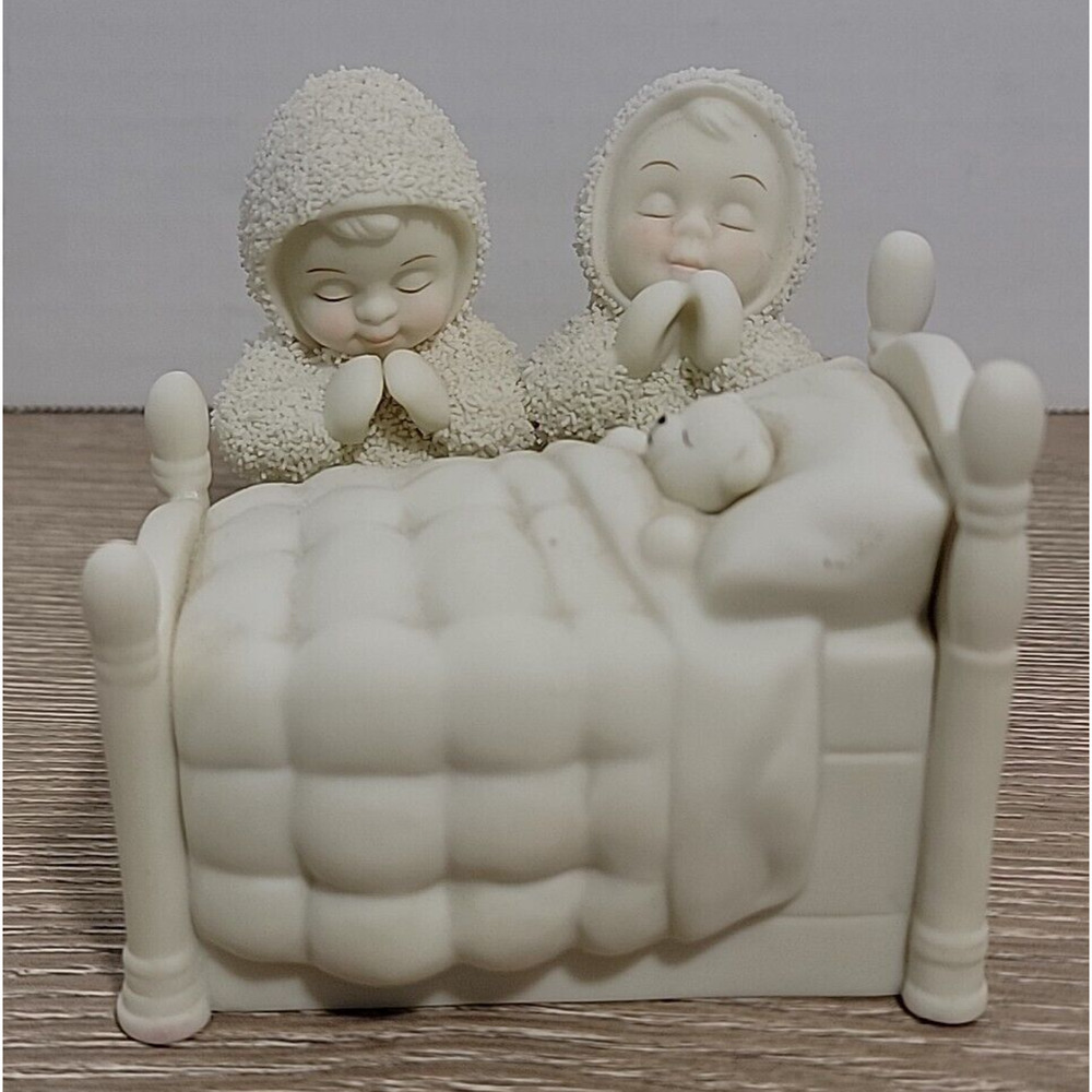 Dept 56 Snowbabies Bedtime Prayers for Sleeping Bear‎ Vintage Retired